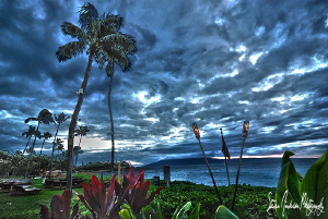 This is where the whales roam. This image was taken off t... by Steven Anderson 